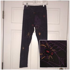 LulaRoe SPIDERS & WEBS Print LEGGINGS *One Size*
